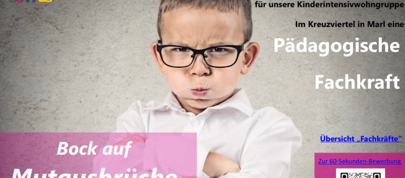 Junge mit Brille