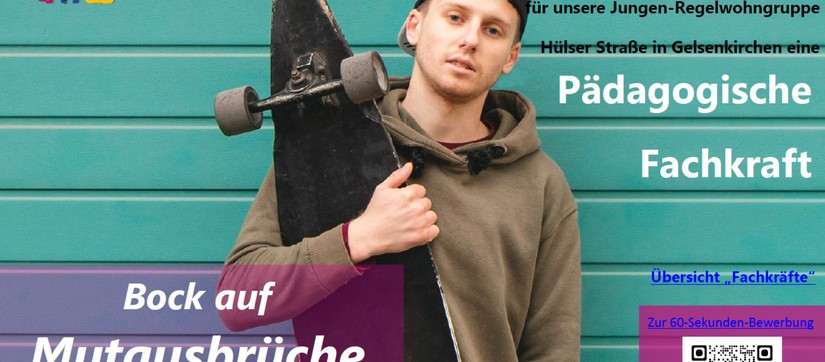 Junge mit Skateboard