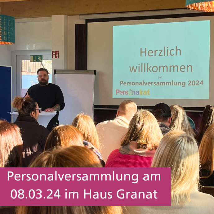 Personalversammlung am 08.03.24 im Haus Granat (vergrößerte Bildansicht wird geöffnet)