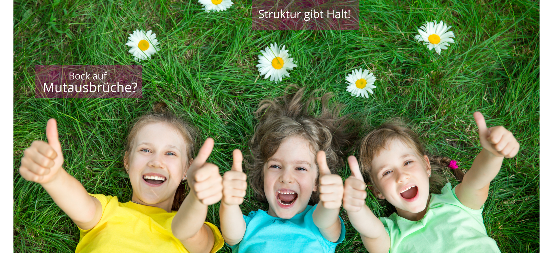 Bock auf Mutausbrüche
Jetzt bewerben!