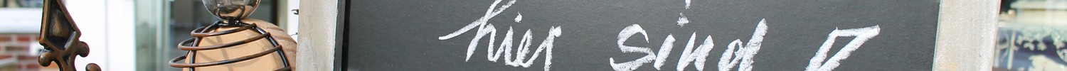 Schild willkommen das sie da sind