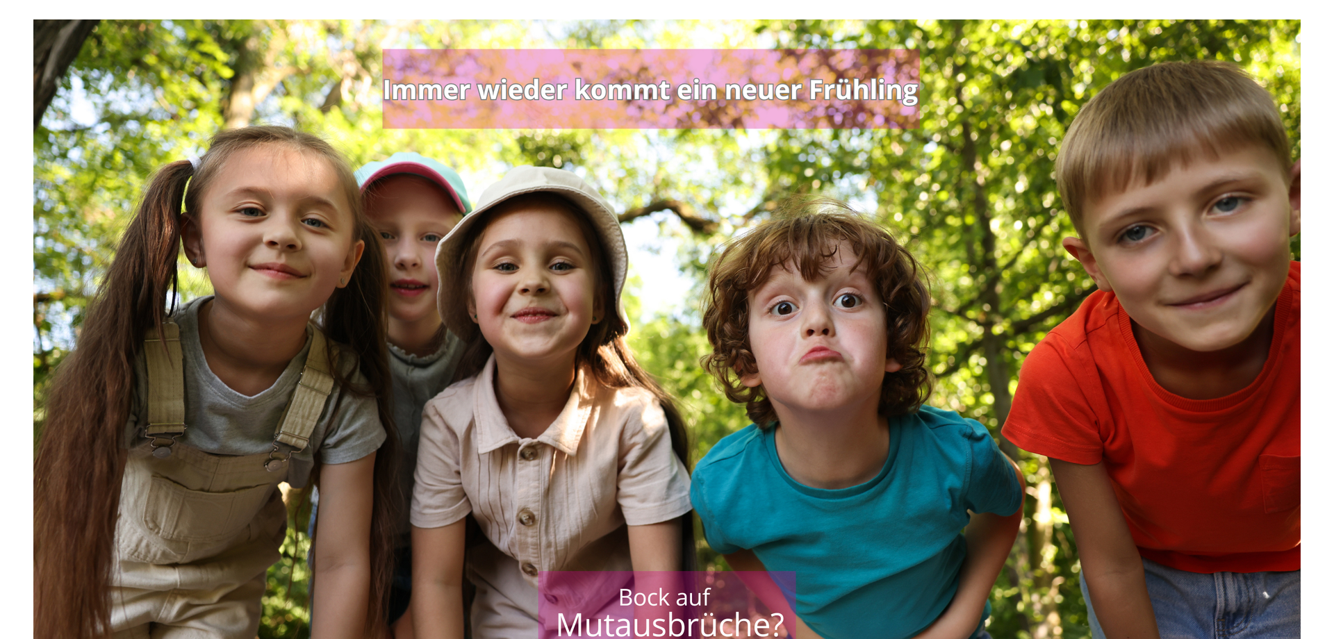 Bock auf Mutausbrüche
Jetzt bewerben!