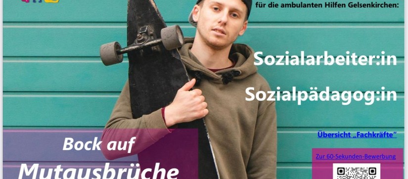 Junge mit Skateboard